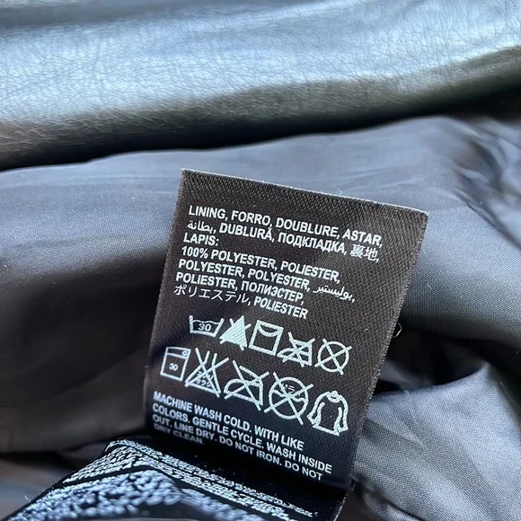 Bebe cropped pleather jacket - Picture 6 of 6